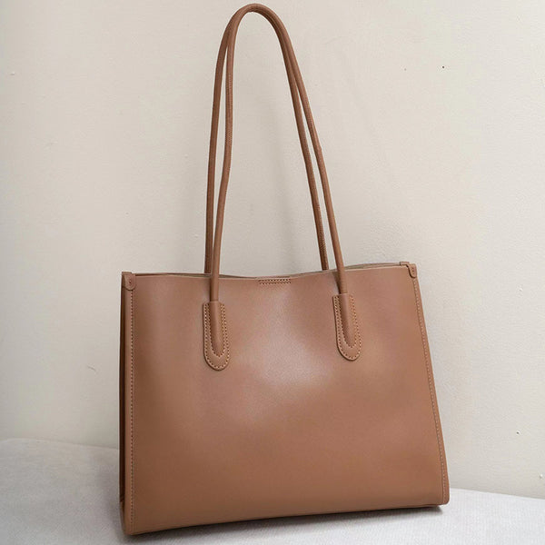 Women's Genuine Leather Commuter Tote