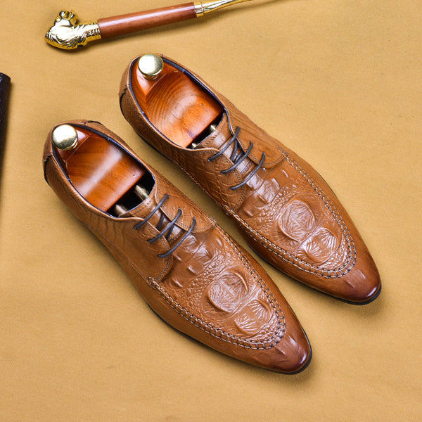 Alligator Derby Dress Shoes