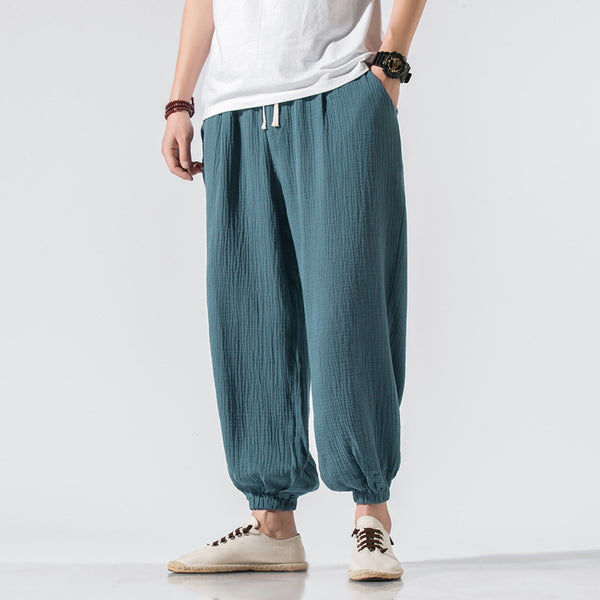 Men's Lightweight Tapered Harem Pants