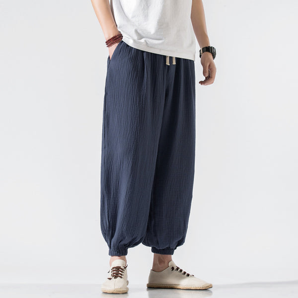 Men's Lightweight Tapered Harem Pants