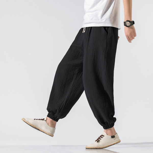 Men's Lightweight Tapered Harem Pants