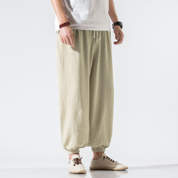 Men's Lightweight Tapered Harem Pants