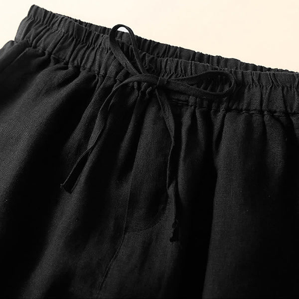 Relaxed Fit Lace Trim Casual Shorts for Women – Comfortable Stylish Design