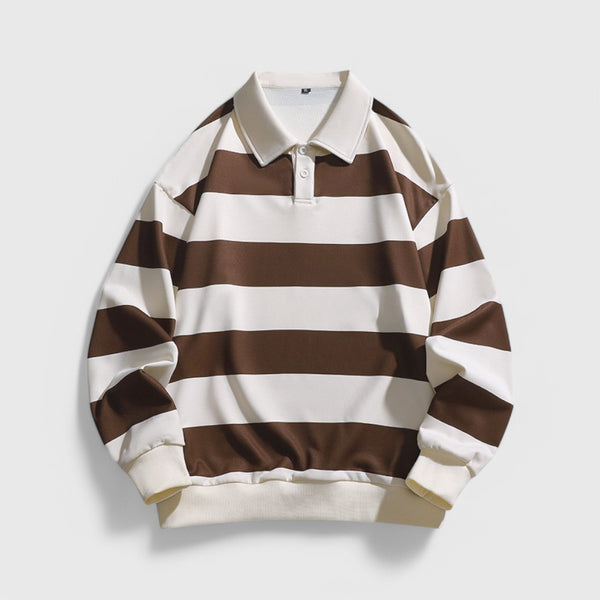 Retro Stripe Rugby Shirt