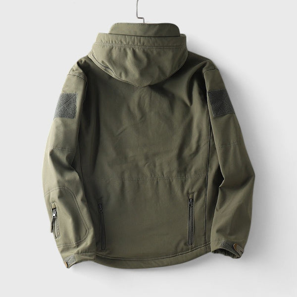 Men's Waterproof Hooded Shell Jacket