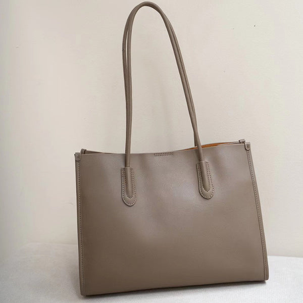 Women's Genuine Leather Commuter Tote