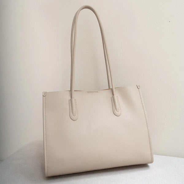 Women's Genuine Leather Commuter Tote
