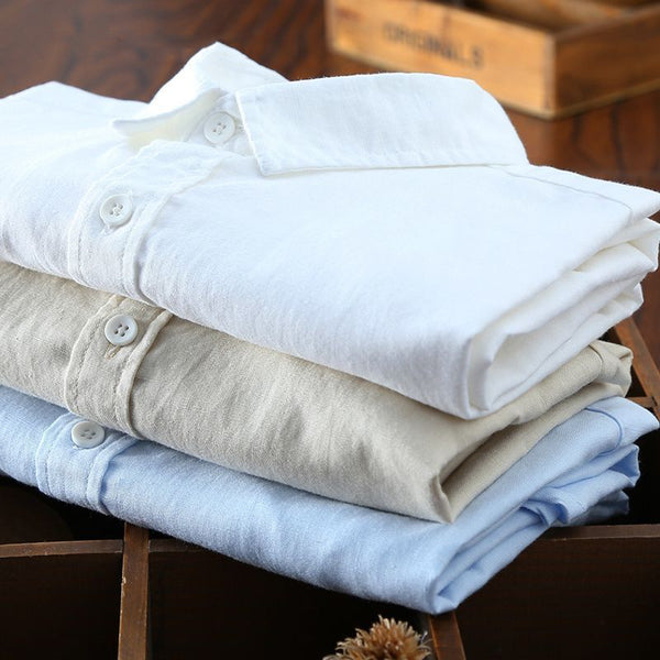 Classic Cotton-Linen Shirt – Soft & Versatile Comfort