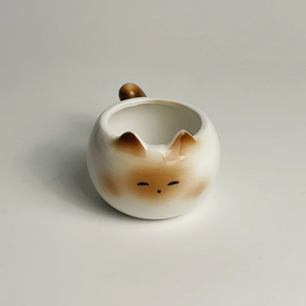 Cat Character Mug – 7 oz (210 ml) Ceramic