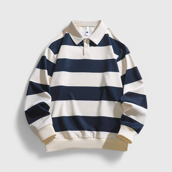 Retro Stripe Rugby Shirt
