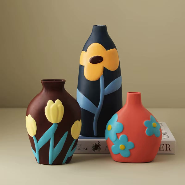 Playful Bloom Vase Collection