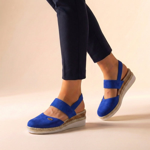 Casual Espadrille Platform Sandals for Women – Comfortable Slingback Style