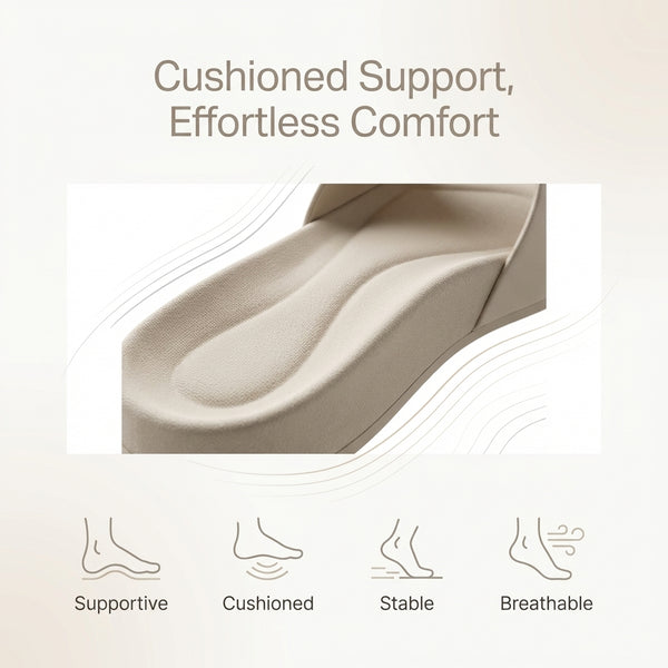 Casual Buckle Strap Slide Sandals for Women – Comfortable Summer Flats