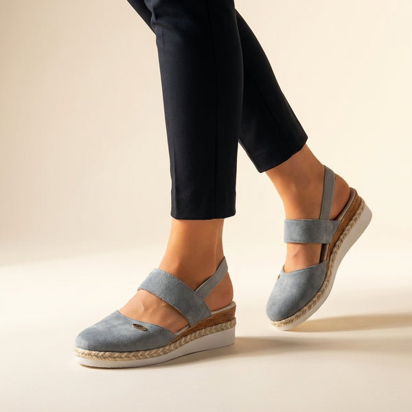 Casual Espadrille Platform Sandals for Women – Comfortable Slingback Style