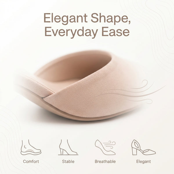Orthopedic Platform T-Strap Heels for Women – Supportive & Elegant Design