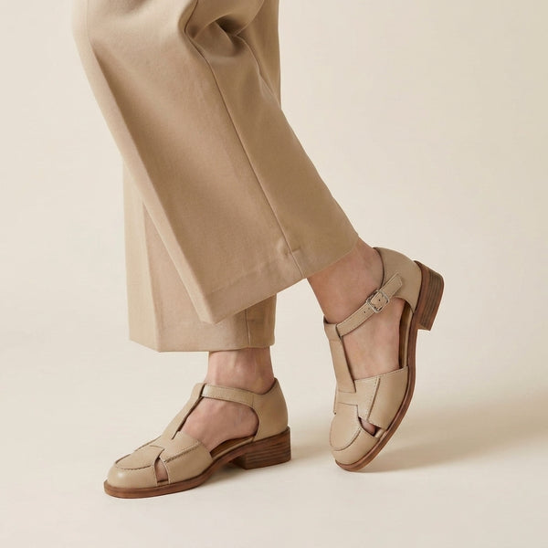 Classic T-Strap Block Heel Mary Jane Sandals for Women – Stylish & Comfortable Design