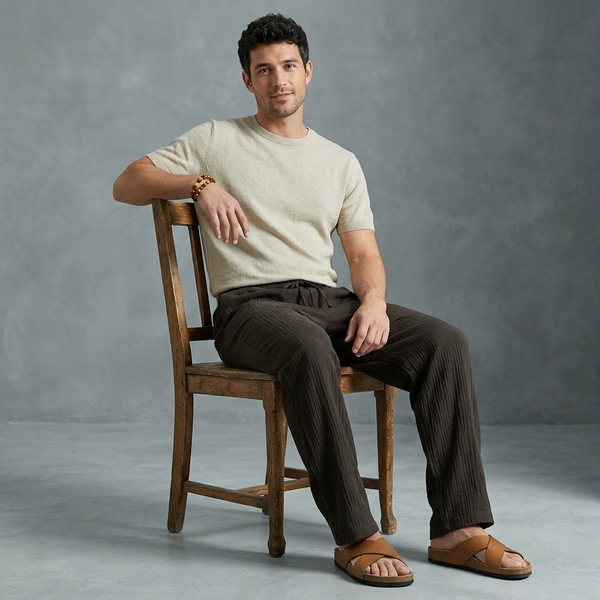 Relaxed Fit Trousers for Men – Breathable & Comfortable