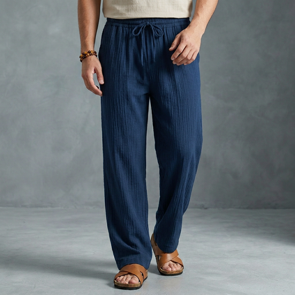 Relaxed Fit Trousers for Men – Breathable & Comfortable