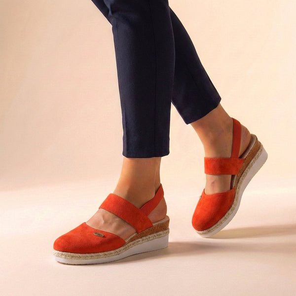 Casual Espadrille Platform Sandals for Women – Comfortable Slingback Style