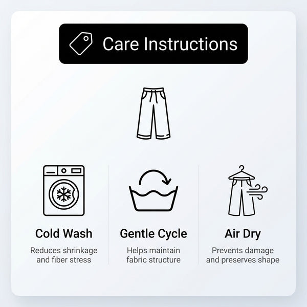 Relaxed Fit Drawstring Trousers for Men – Casual Comfort & Style