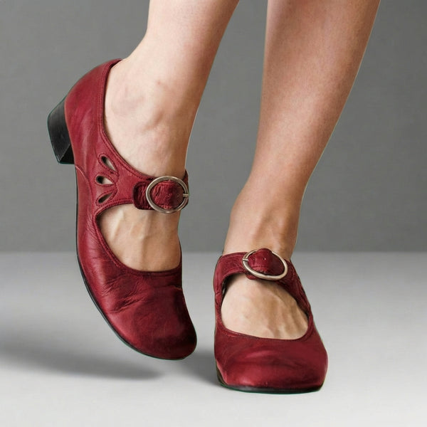 Orthopedic Round Toe Mary Jane Shoes for Women – Supportive & Comfortable Design