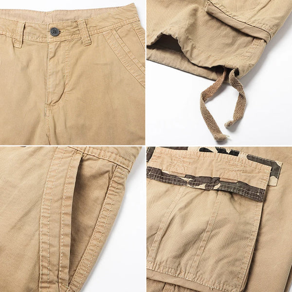 Relaxed Fit Belted Cargo Shorts for Men – Casual Comfort & Practicality