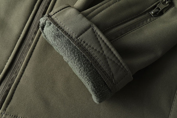 Men's Waterproof Hooded Shell Jacket