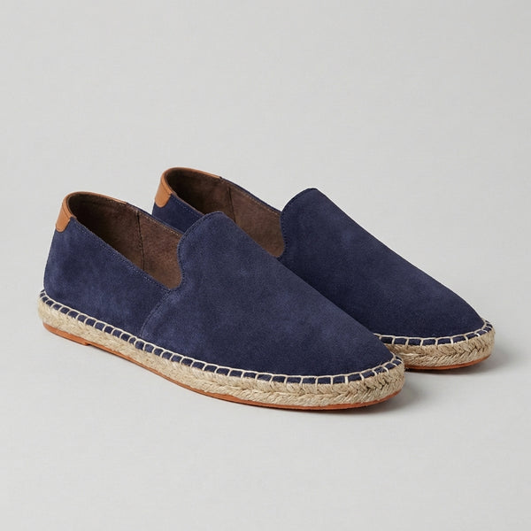 Slip-On Solid Espadrilles for Men – Stylish Casual Comfort
