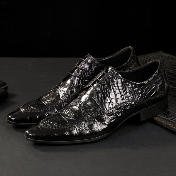 Alligator Derby Dress Shoes