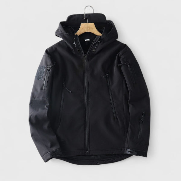 Men's Waterproof Hooded Shell Jacket