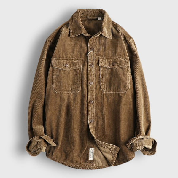 Corduroy Button-Down Shirt