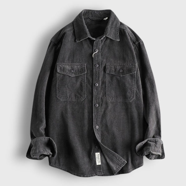 Corduroy Button-Down Shirt