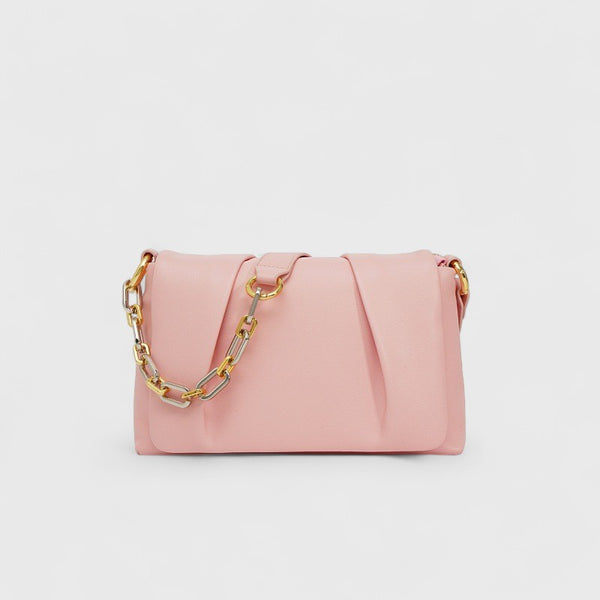 Genuine Leather Cloud Shoulder Crossbody Bag