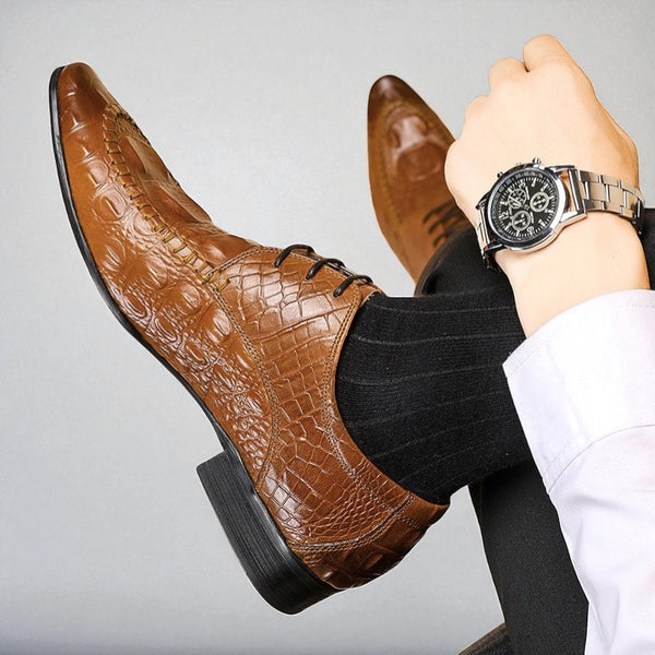 Alligator Derby Dress Shoes