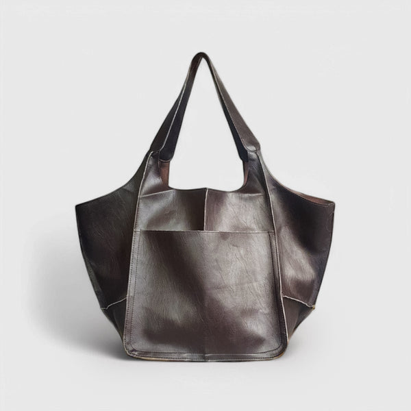 Signature Leather Slouch Bag