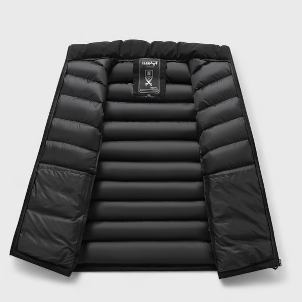 Men's Quilted Winter Puffer Jacket