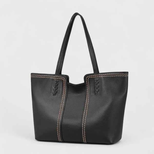 Women's Genuine Leather Shopper Tote
