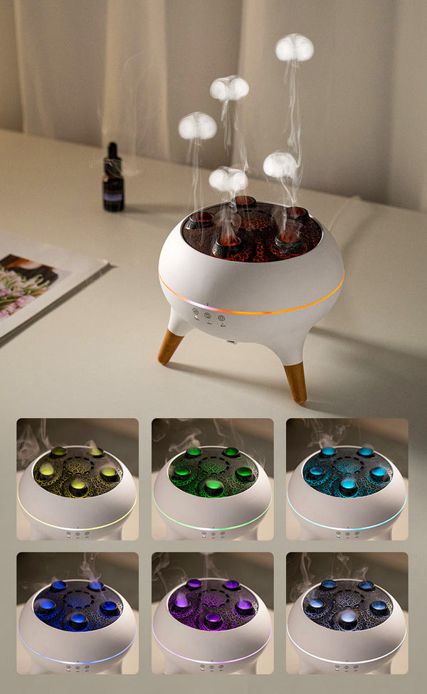 Jellyfish Ultrasonic Humidifier Aroma Diffuser