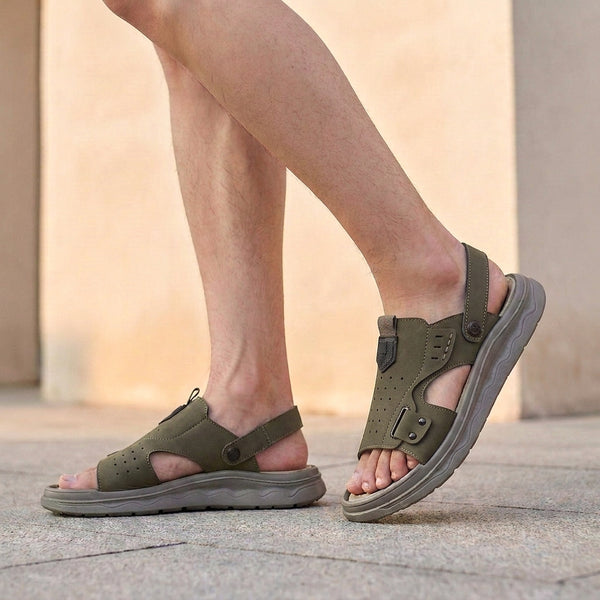 Orthopedic Perforated Sandals for Men – Comfortable Support & Durability