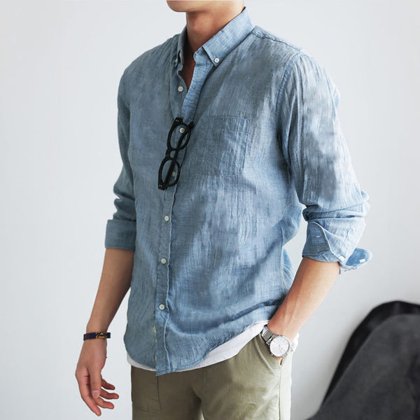 Maestral Cotton-Linen Shirt