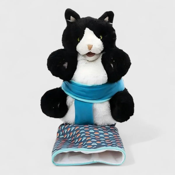 Mr. Scratchless™ – Cat Fighting Glove with Plush Puppet