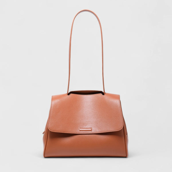 Napa Leather Convertible Bucket Bag