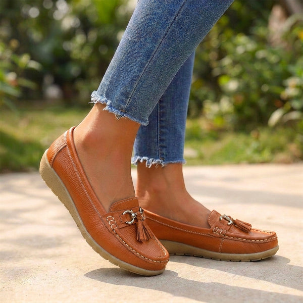 Orthopedic Slip-On Moccasins for Women – Comfortable Support & Style