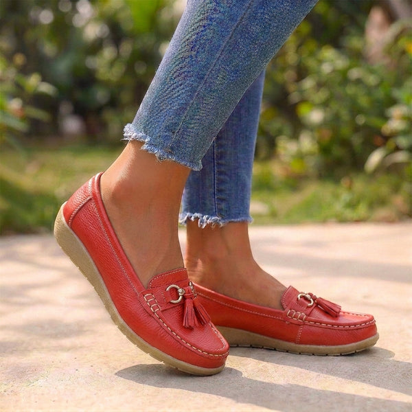 Orthopedic Slip-On Moccasins for Women – Comfortable Support & Style