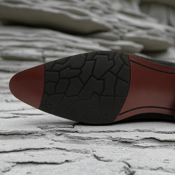 Volcano Smooth Grain Oxford Shoes – Lightweight & Italian-Inspired