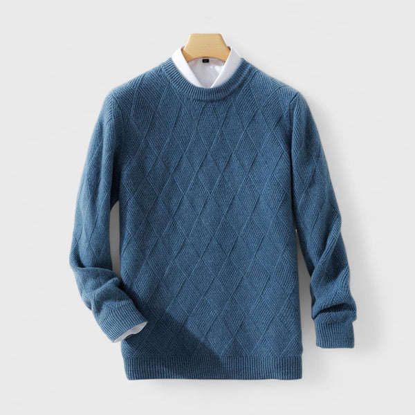 Men's Wool Crewneck Sweater, Relaxed Fit
