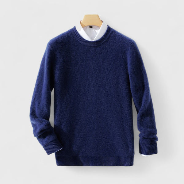 Men's Wool Crewneck Sweater, Relaxed Fit