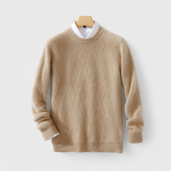 Men's Wool Crewneck Sweater, Relaxed Fit