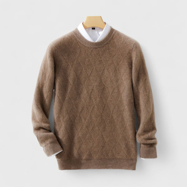 Men's Wool Crewneck Sweater, Relaxed Fit