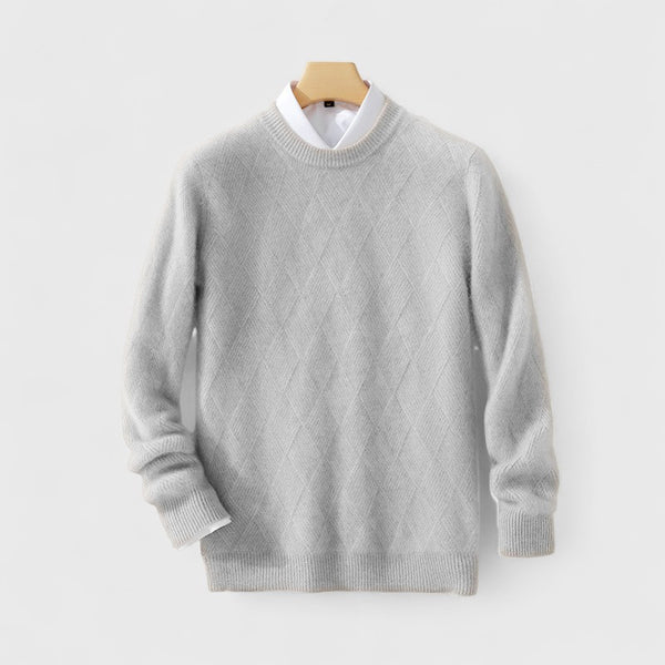 Men's Wool Crewneck Sweater, Relaxed Fit
